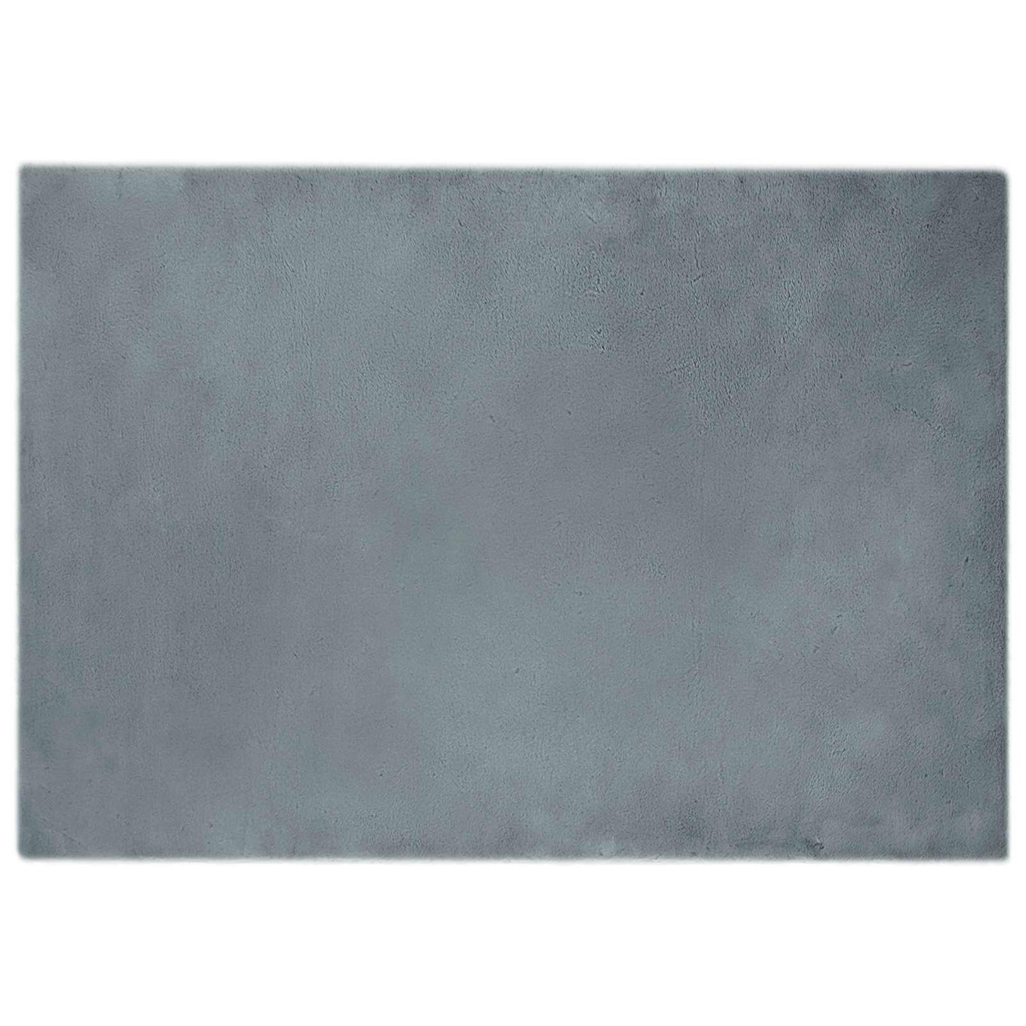 vidaXL Kunstfell Hasen Teppich Olite Anthrazit 140 x 200 cm Polyester