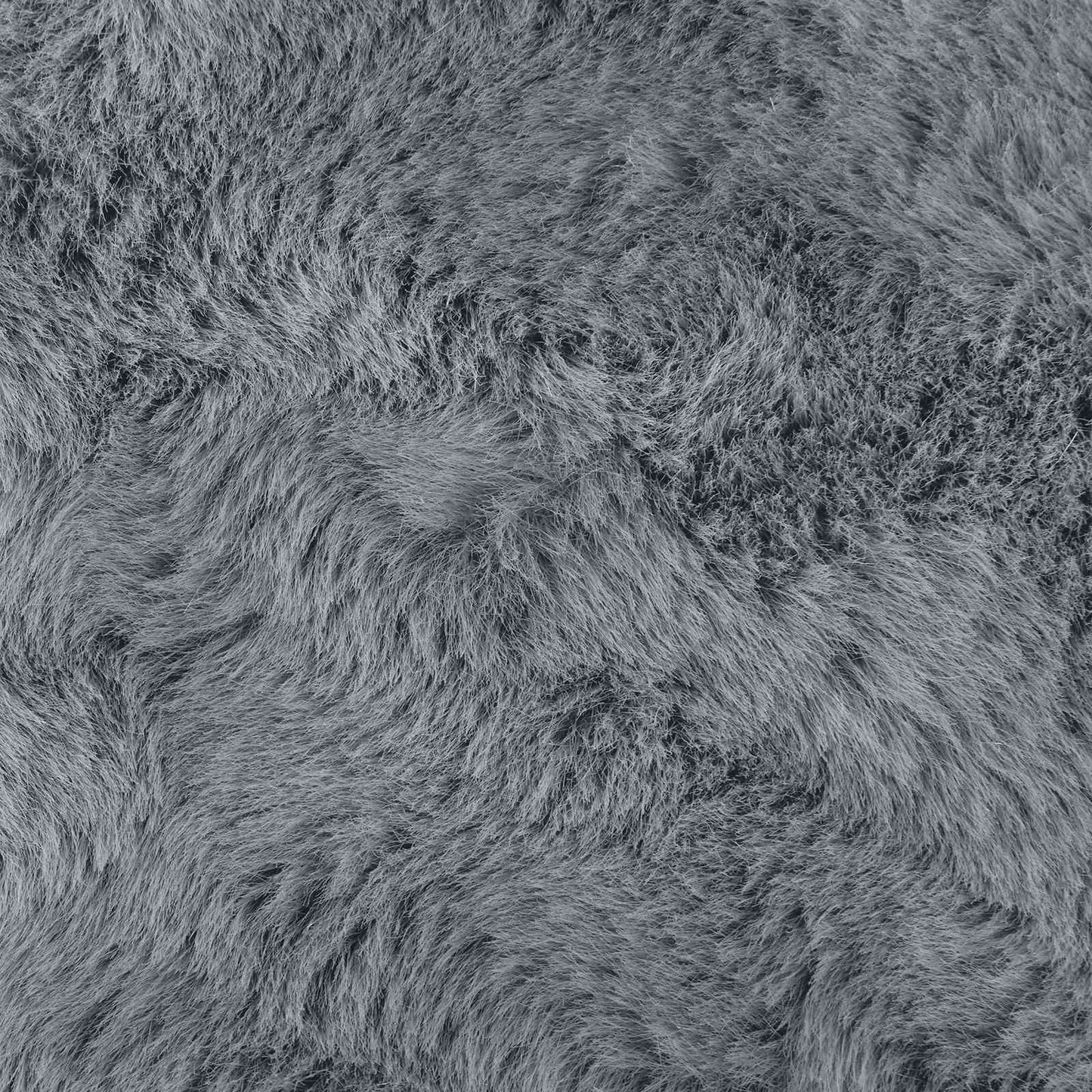 Rutschfester Kunstfellteppich Olite Anthrazit 240 x 340 cm