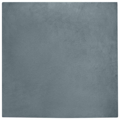 Rutschfester Kunstfellteppich Olite Anthrazit 160 x 160 cm