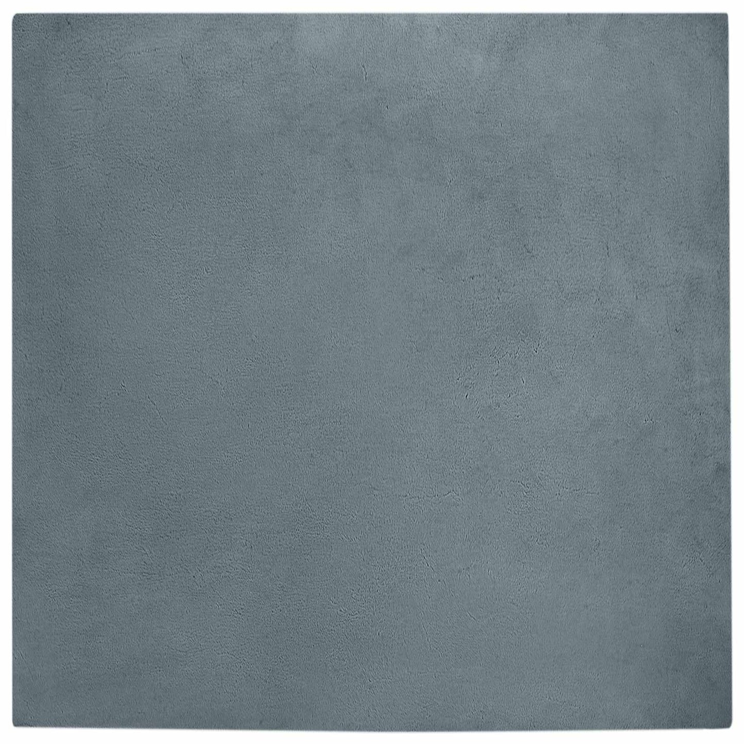 vidaXL Kunstfell Hasen Teppich Olite Anthrazit 200 x 200 cm Polyester