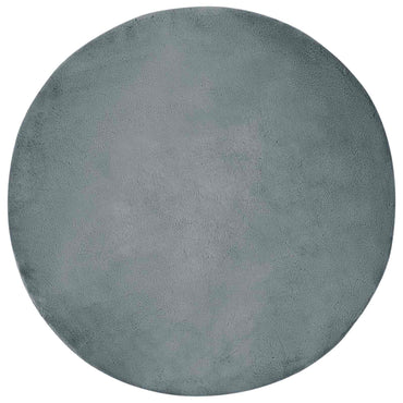 vidaXL Kunstfell Hasen Teppich Olite Anthrazit Ø 200 cm Polyester