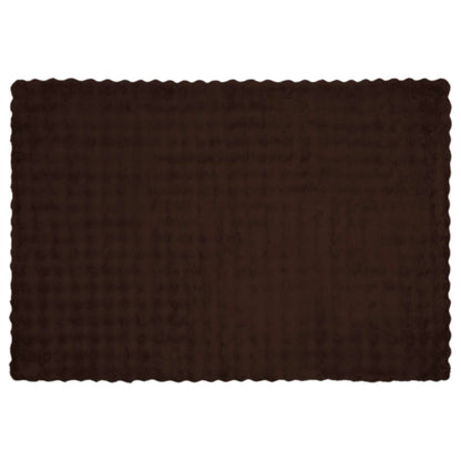 Rutschfeste Kunstfell Decke Olite Kamel 150 x 220 cm Polyester