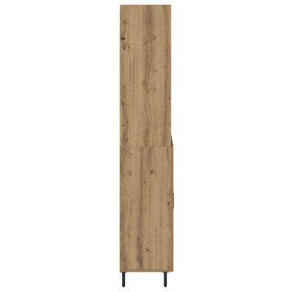vidaXL Highboard Artisan-Eiche 69,5 x 34 x 180 cm