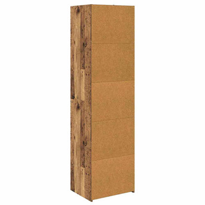 vidaXL Schrank Altholz 50 x 41 x 185 cm Holzwerkstoff