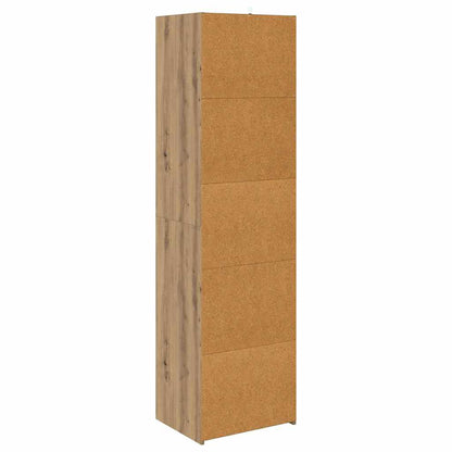 vidaXL Schrank Artisan-Eiche 50 x 41 x 185 cm Holzwerkstoff