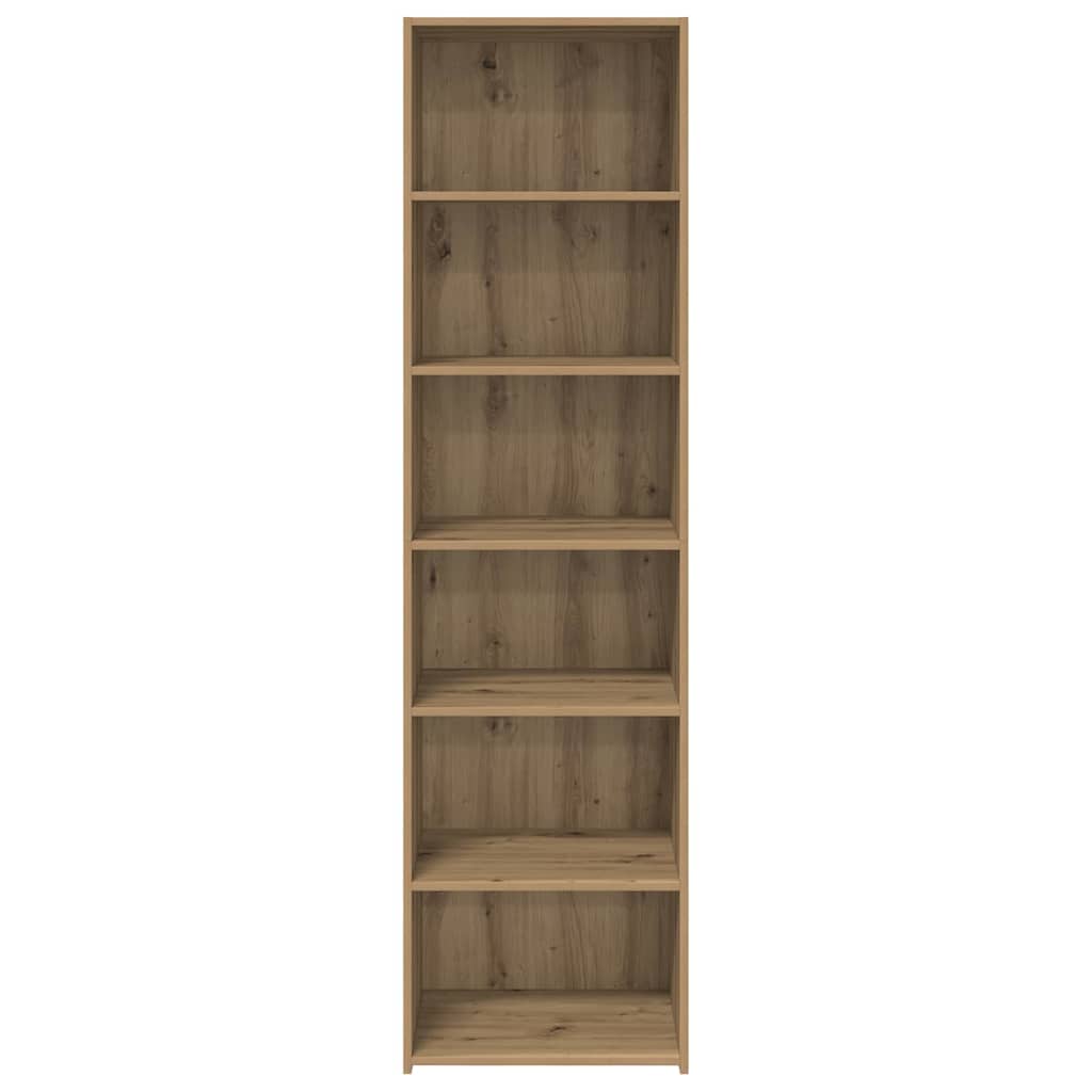 vidaXL Schrank Artisan-Eiche 50 x 41 x 185 cm Holzwerkstoff