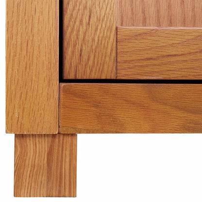 Schrank mit Speicher mit Tür Braun Holzwerkstoff