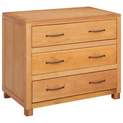 Schrank mit Schubladen mit Speicher Braun Holzwerkstoff