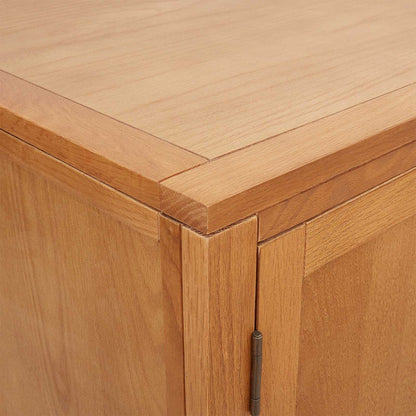 Kleiderschrank mit Speicher mit Tür Braun Holzwerkstoff