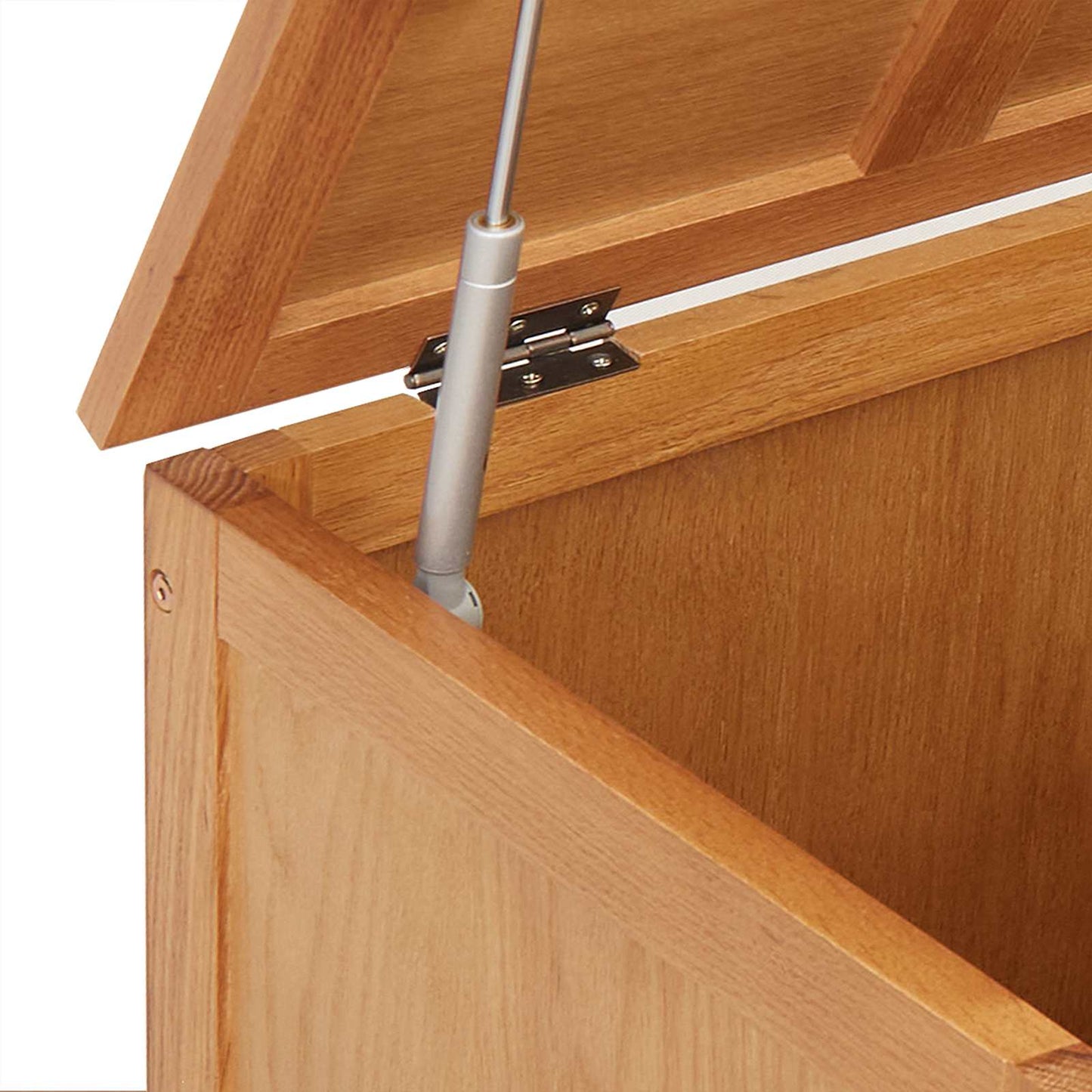 vidaXL Aufbewahrungsbox mit Speicher Natur 50 x 45 x 45 cm