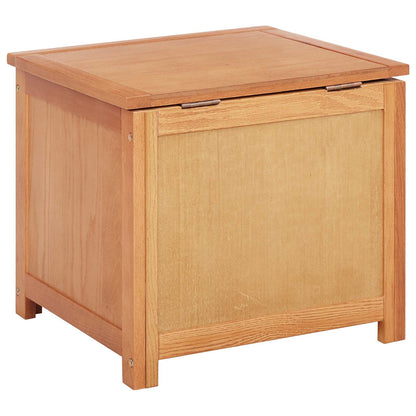 vidaXL Aufbewahrungsbox mit Speicher Natur 50 x 45 x 45 cm