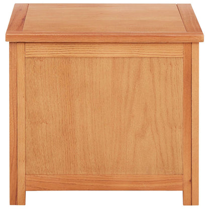 vidaXL Aufbewahrungsbox mit Speicher Natur 50 x 45 x 45 cm
