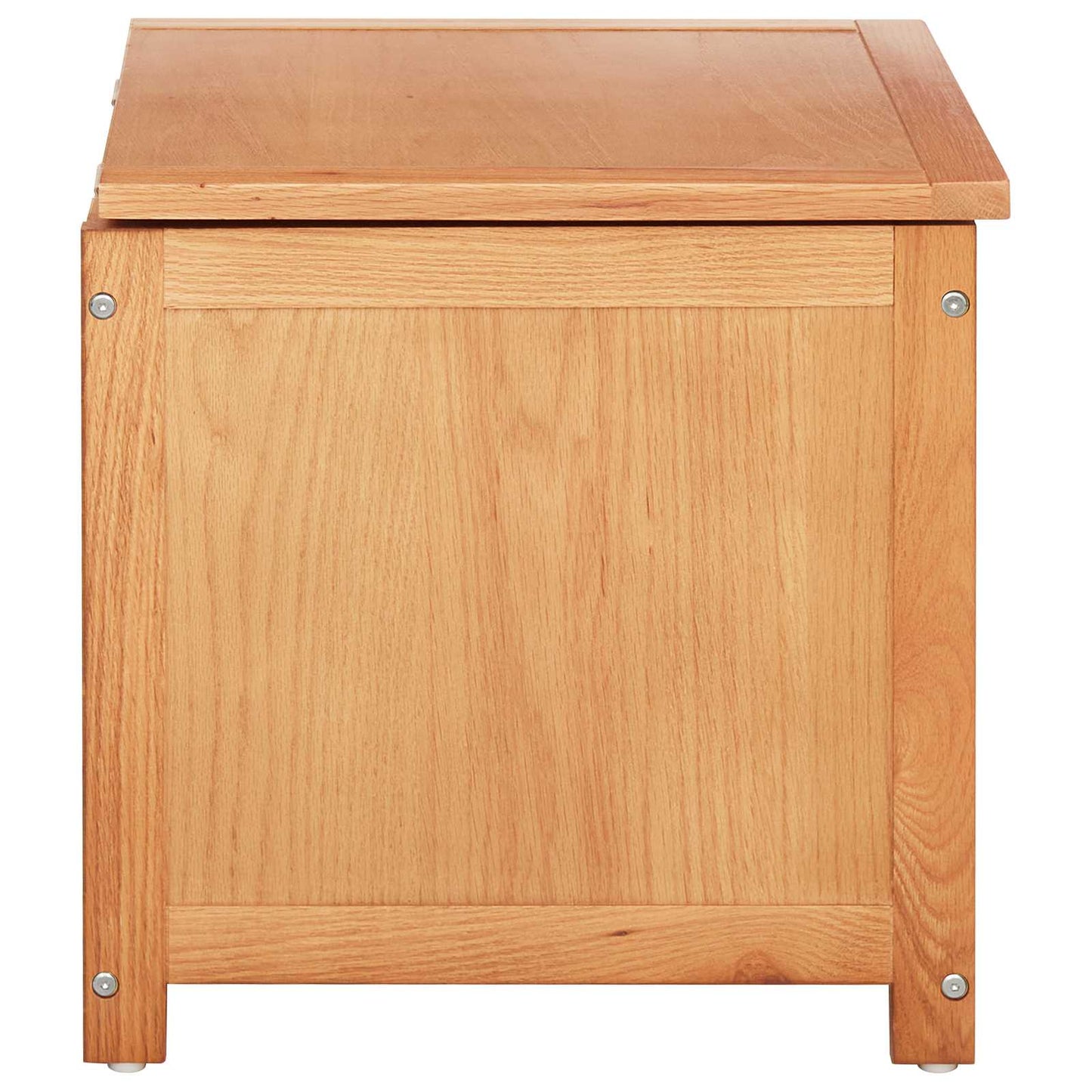 vidaXL Aufbewahrungsbox mit Speicher Natur 50 x 45 x 45 cm