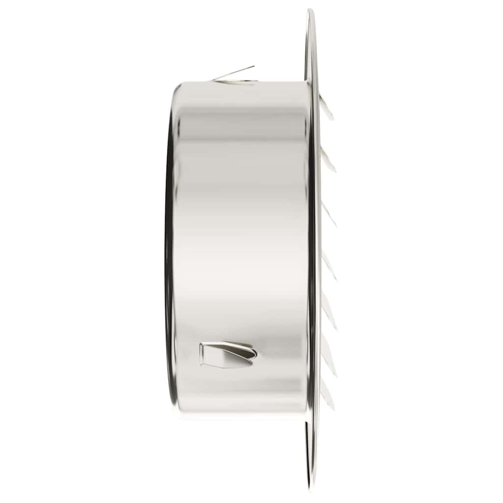 Lüftungsgitter 4 pcs Silber 100 mm Edelstahl