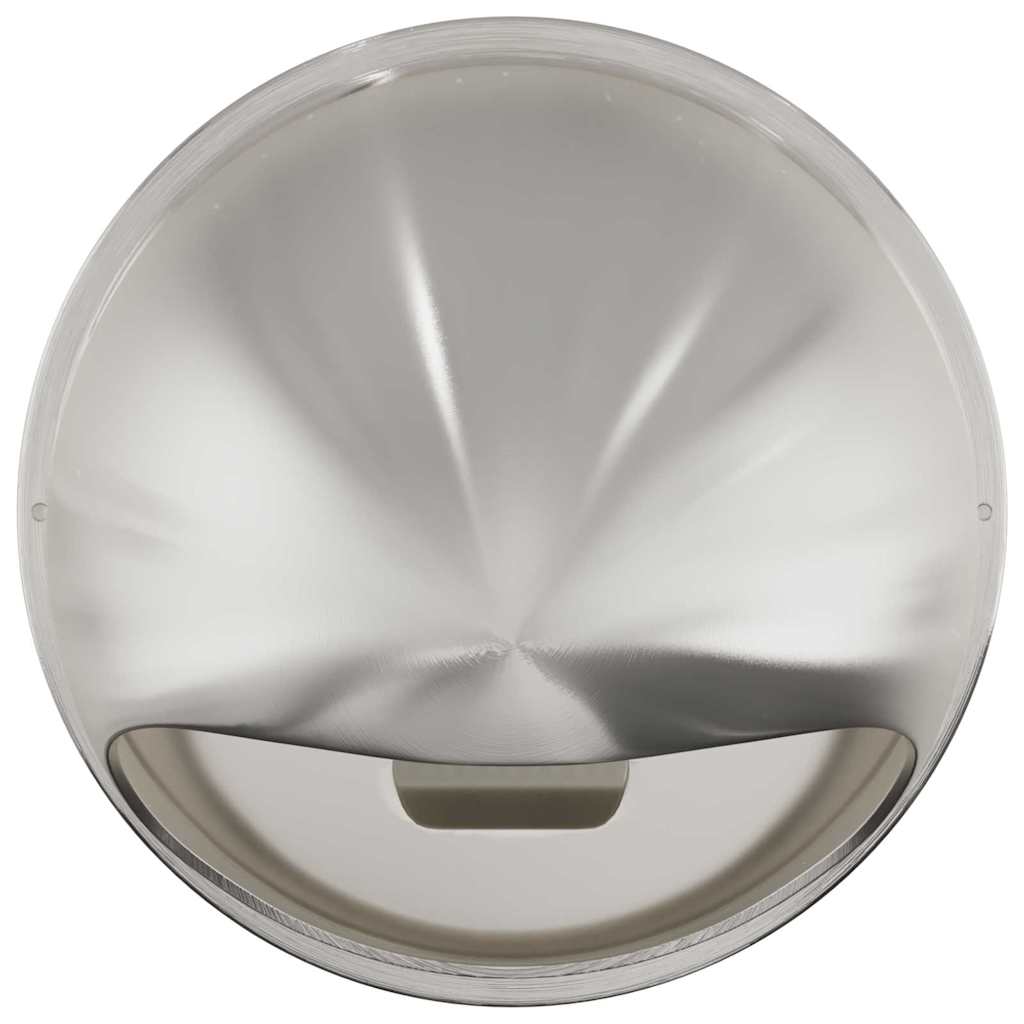 Lüftungsgitter 8 pcs Silber 200 mm Edelstahl