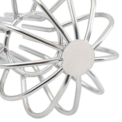 Dachrinnenblattschutz 2 pcs Silber 50 mm Edelstahl