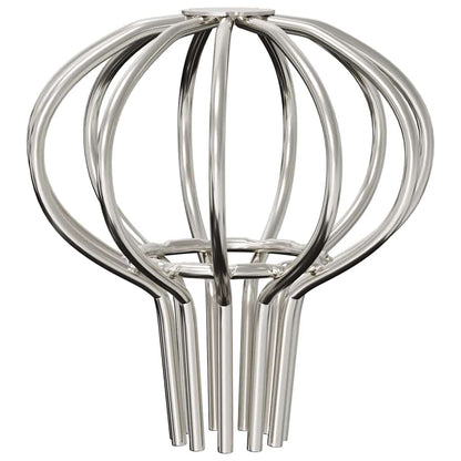 Dachrinnenblattschutz 2 pcs Silber 50 mm Edelstahl