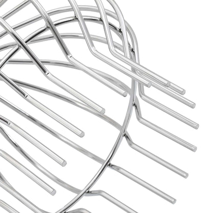 Dachrinnenblattschutz 8 pcs Silber 200 mm Edelstahl