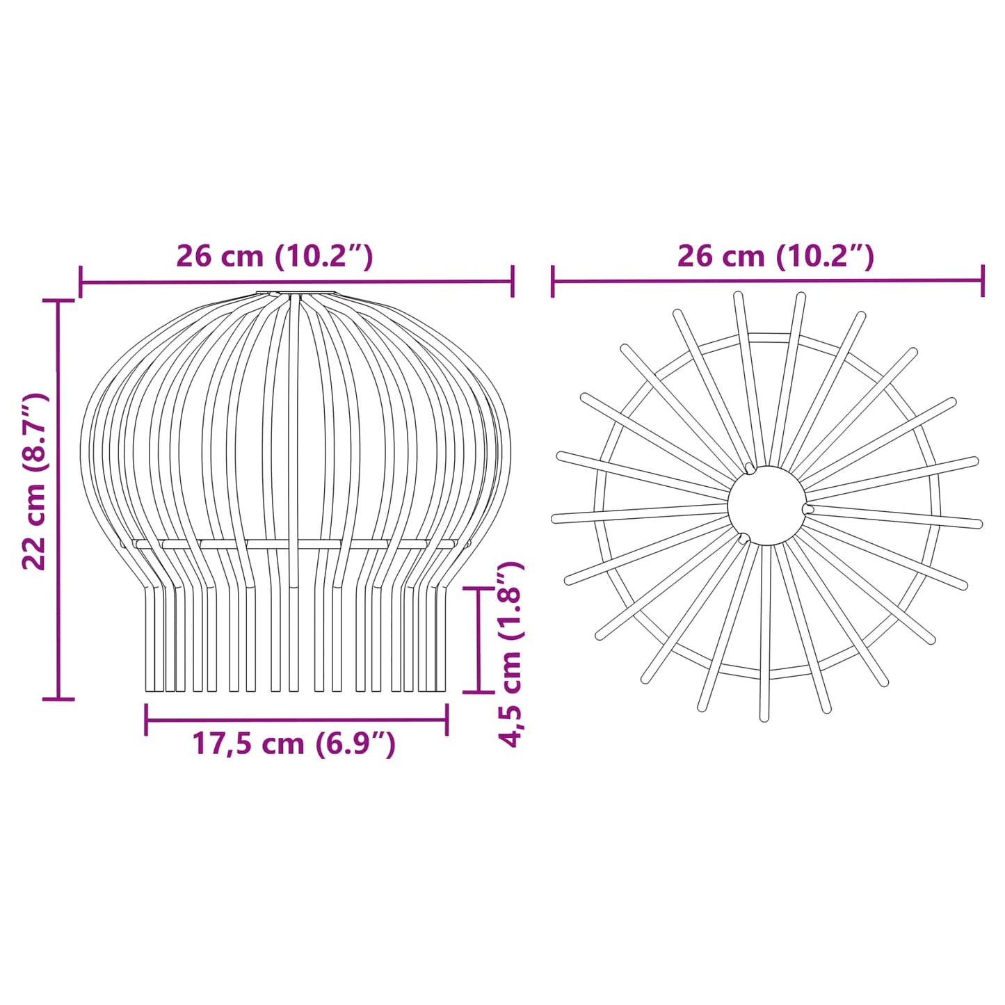 Dachrinnenblattschutz 8 pcs Silber 200 mm Edelstahl