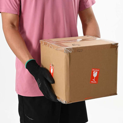 Arbeitshandschuhe 24 pcs Schwarz 11 / XXL Polyester