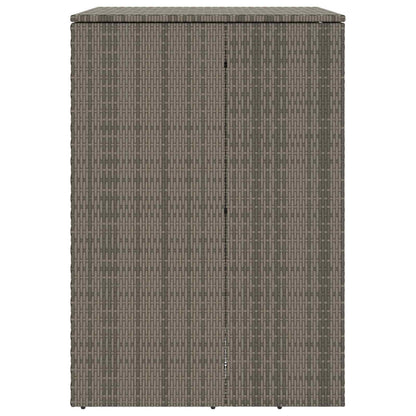 Mülltonnenbox Grau 65 x 80 x 115 cm Polyethylen