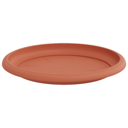 vidaXL Blumentöpfe 24 pcs Ziegelrot Ø 26 x 21,5 cm Kunststoff