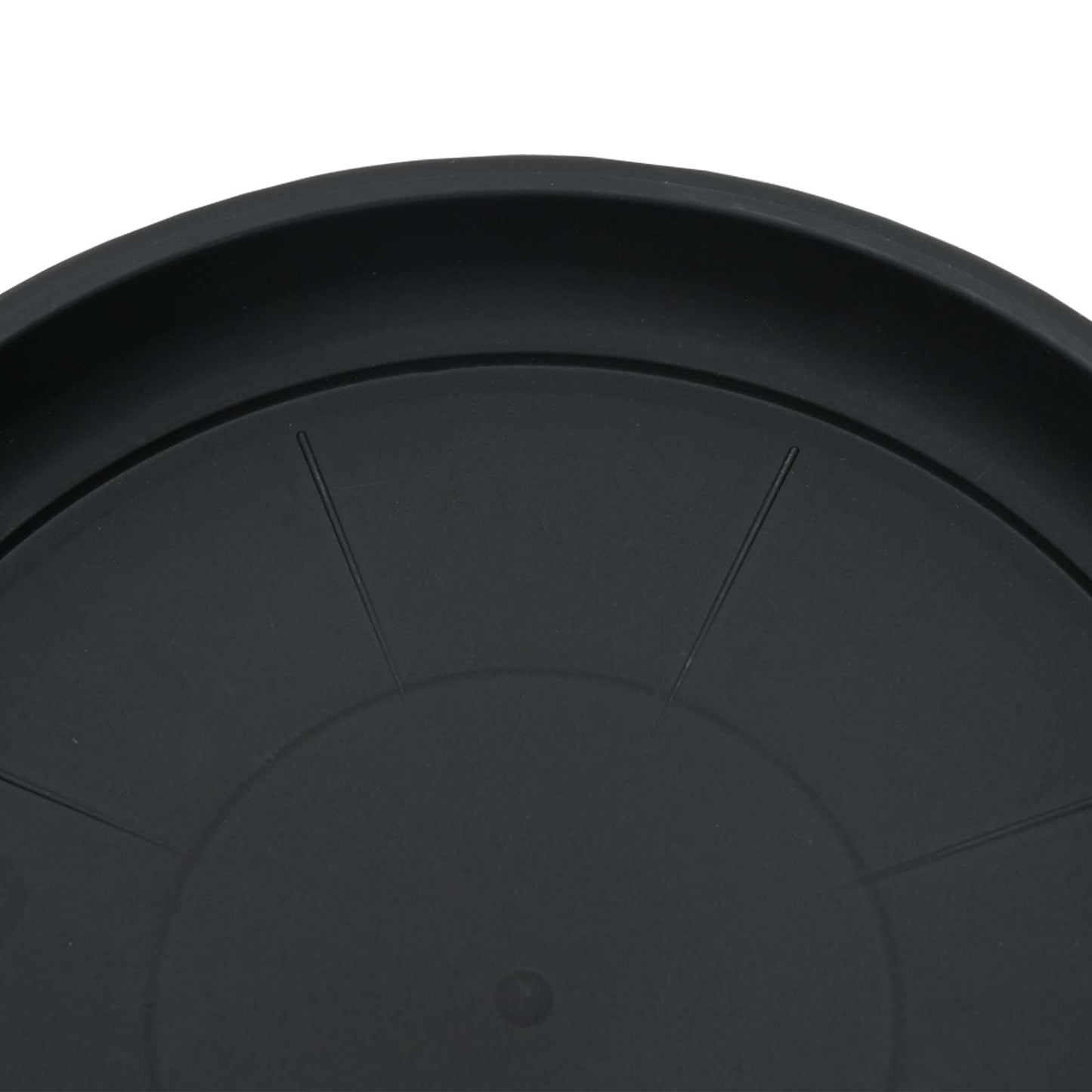 vidaXL Blumentöpfe 24 pcs Schwarz Ø 26 x 21,5 cm Kunststoff