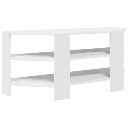 vidaXL EckTVSchrank Weiß 102x40,5x45cm Holzwerkstoff
