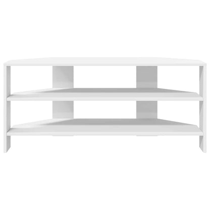 vidaXL EckTVSchrank Weiß 102x40,5x45cm Holzwerkstoff