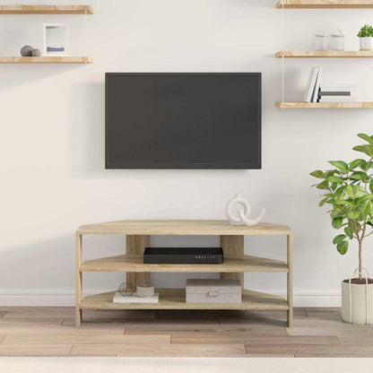 vidaXL EckTVSchrank Sonoma-Eiche 102x40,5x45cm Holzwerkstoff