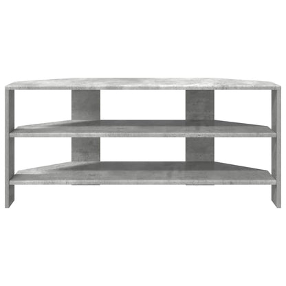 vidaXL EckTVSchrank Beton Grau 102x40,5x45cm Holzwerkstoff