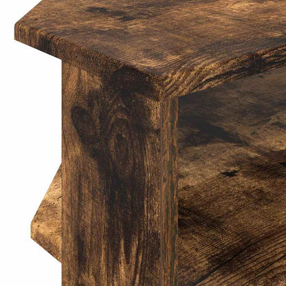 vidaXL EckTVSchrank Geräucherte Eiche 102x40,5x45cm Holzwerkstoff
