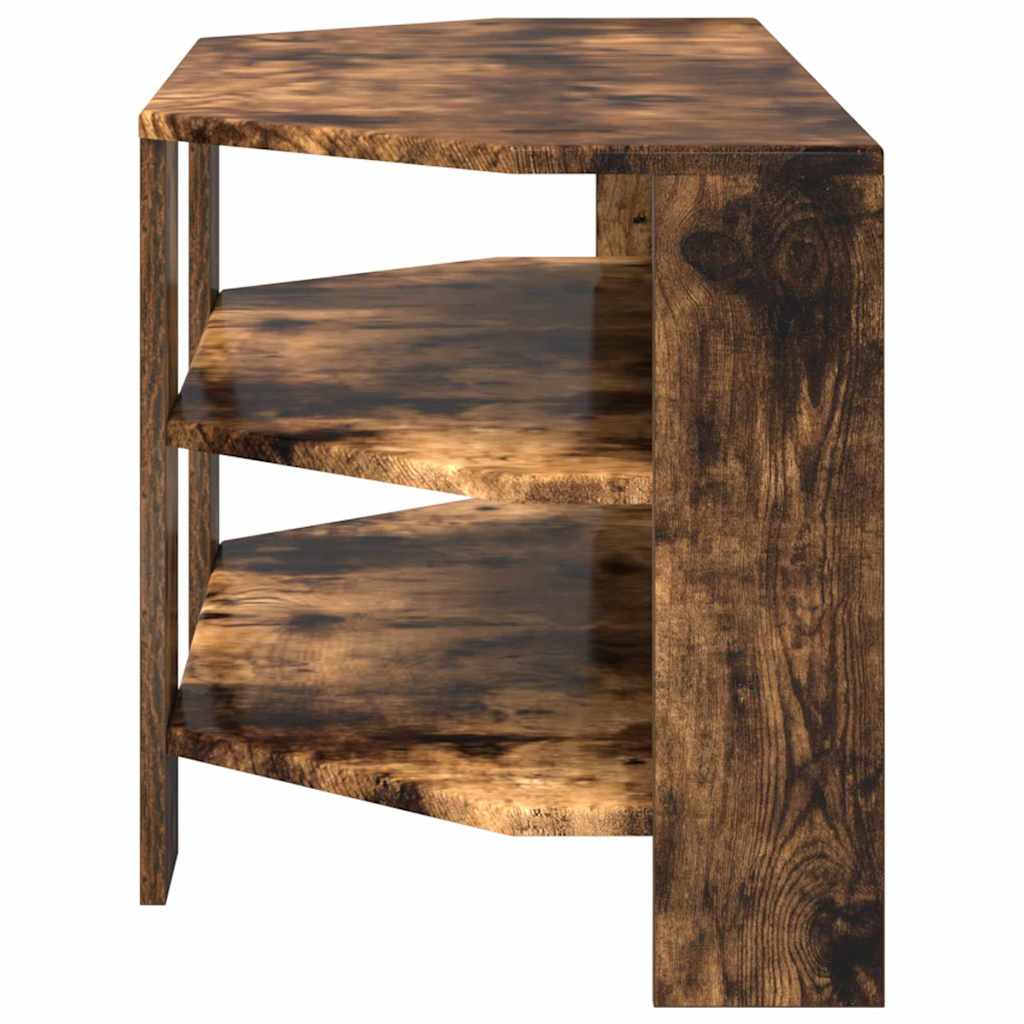 vidaXL EckTVSchrank Geräucherte Eiche 102x40,5x45cm Holzwerkstoff