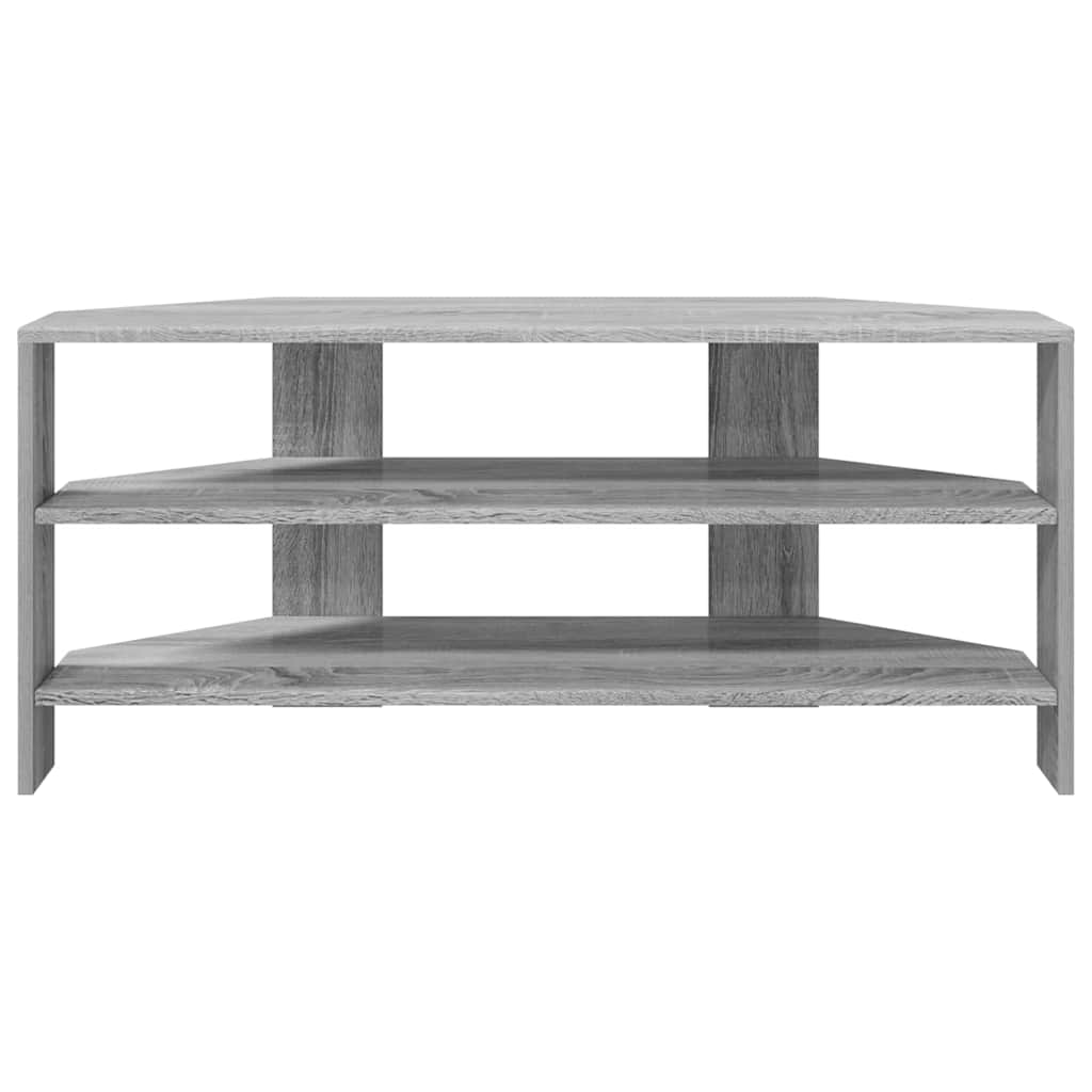 vidaXL EckTVSchrank Graues Sonoma 102x40,5x45cm Holzwerkstoff