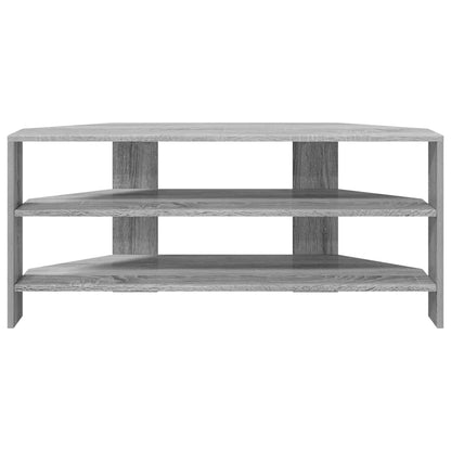 vidaXL EckTVSchrank Graues Sonoma 102x40,5x45cm Holzwerkstoff