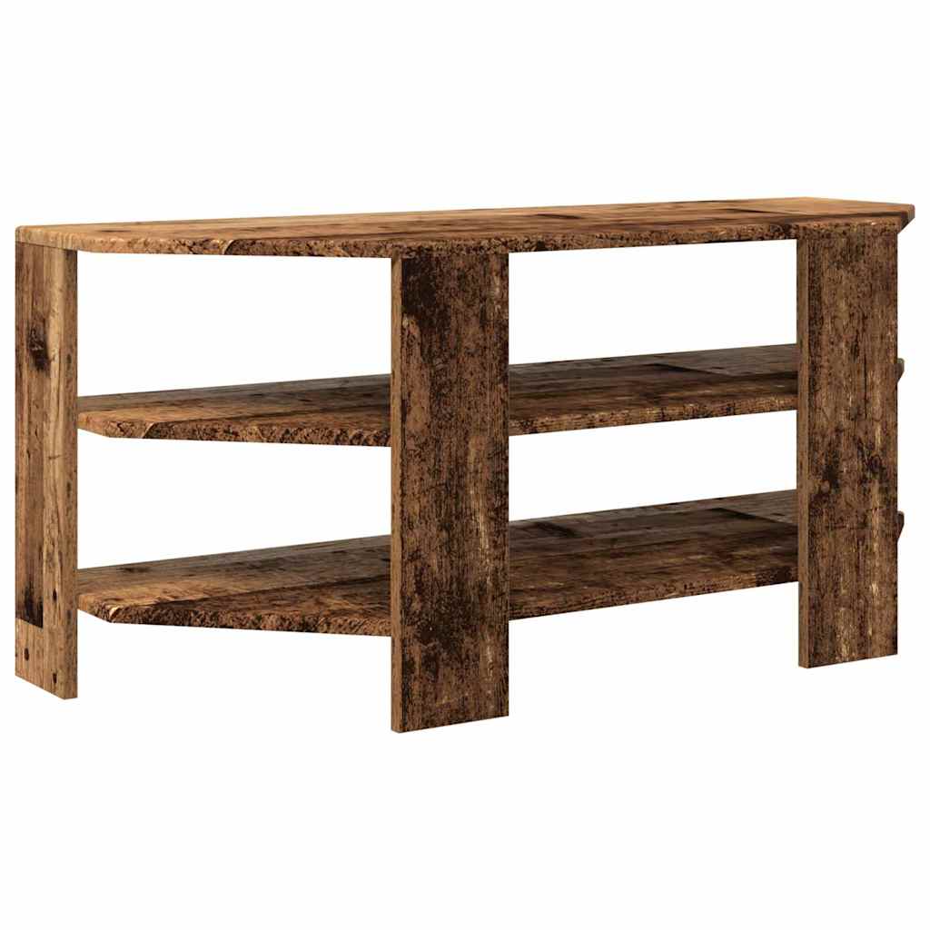 vidaXL EckTVSchrank Altholz 102x40,5x45cm Holzwerkstoff