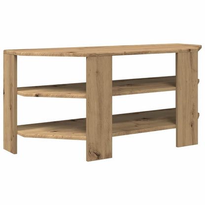 vidaXL EckTVSchrank Artisan-Eiche 102x40,5x45cm Holzwerkstoff