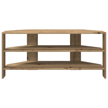 vidaXL EckTVSchrank Artisan-Eiche 102x40,5x45cm Holzwerkstoff