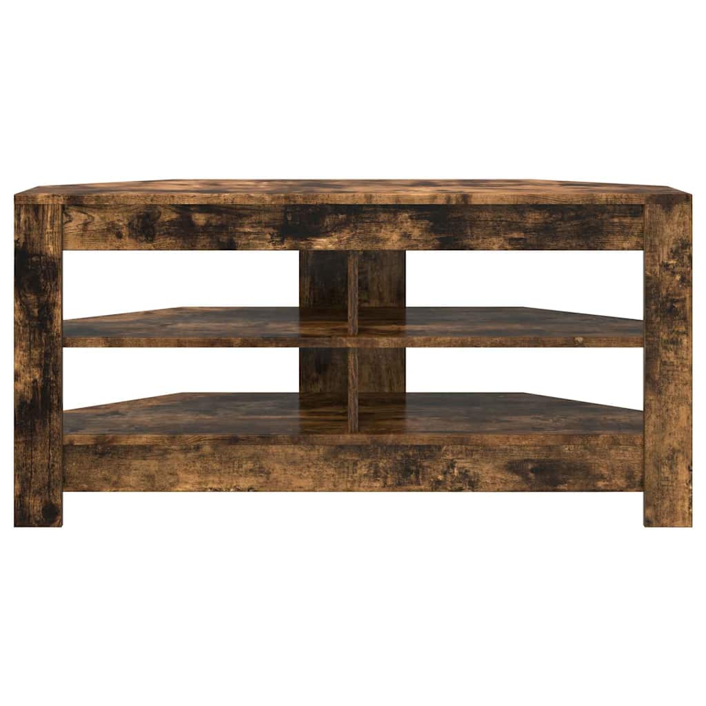 vidaXL EckTVSchrank Geräucherte Eiche 102 x 40,5 x 45 cm Holzwerkstoff