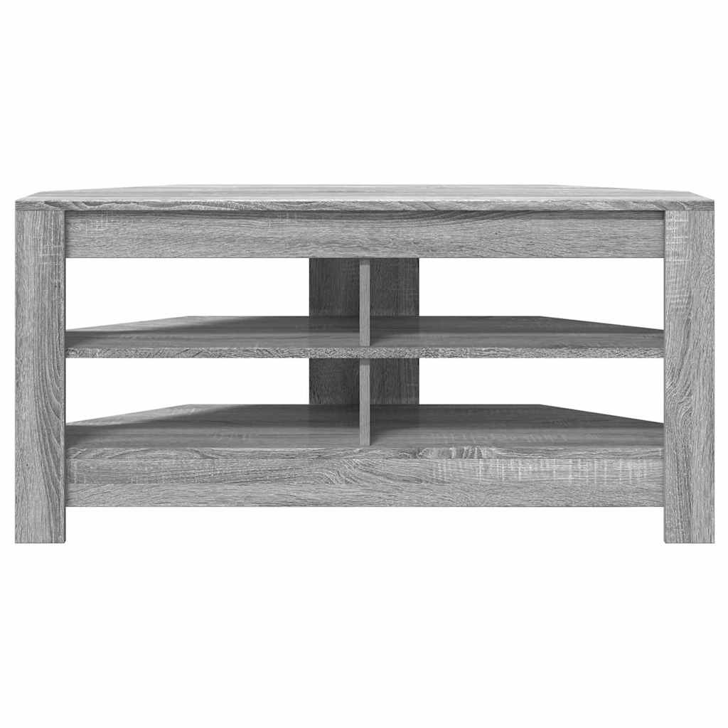 vidaXL EckTVSchrank Graues Sonoma 102 x 40,5 x 45 cm Holzwerkstoff