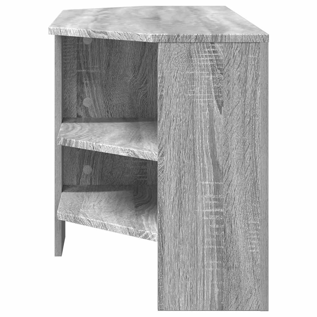 vidaXL EckTVSchrank Graues Sonoma 102 x 40,5 x 45 cm Holzwerkstoff