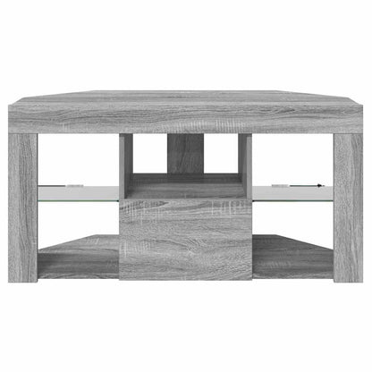 vidaXL Eck-LED-TV-Schrank Graues Sonoma 100 x 40 x 50 cm Holzwerkstoff