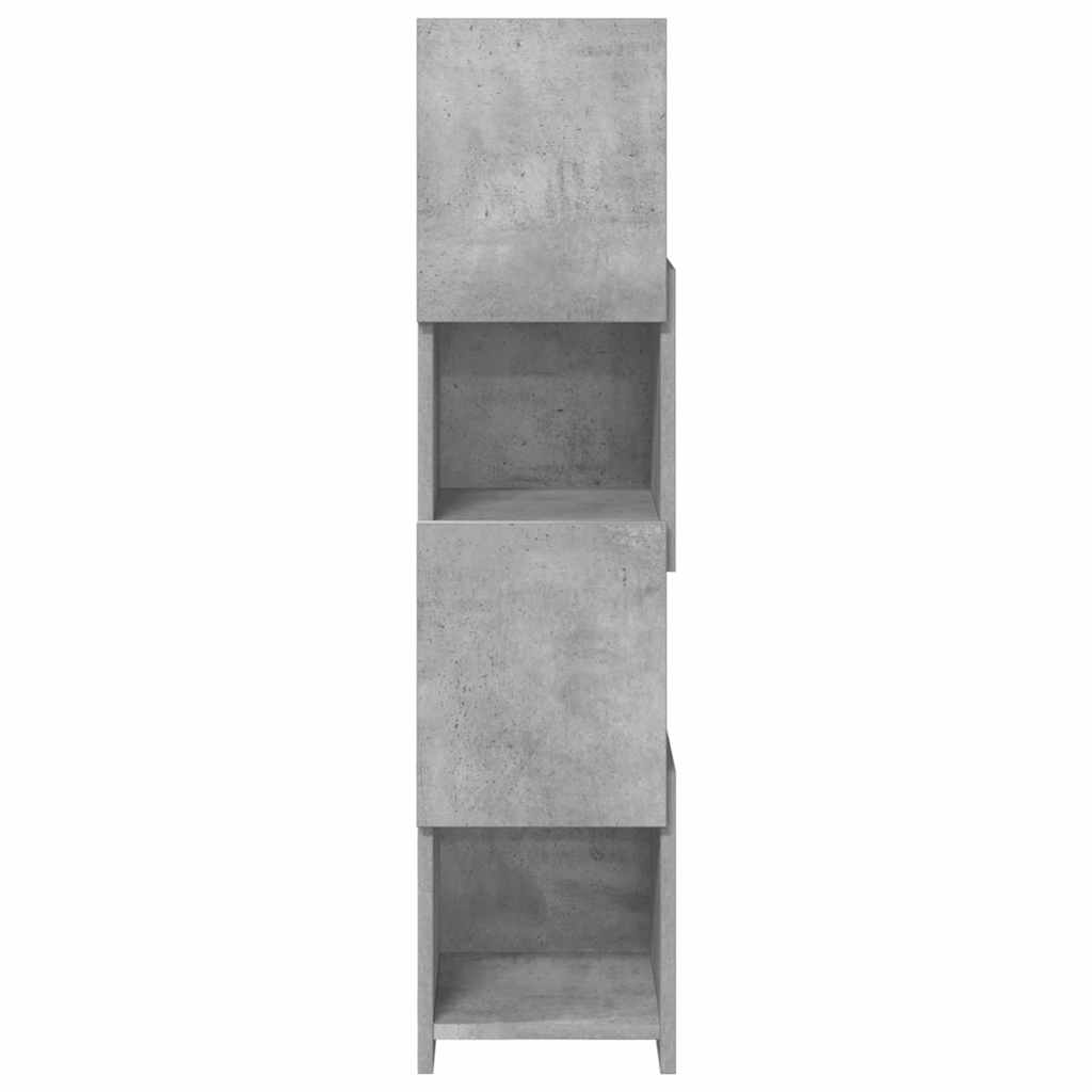 vidaXL Eckschrank Beton Grau 25,5x25x102cm Holzwerkstoff