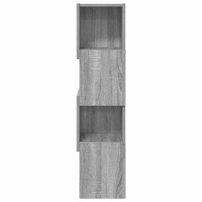 vidaXL Meuble d'angle Sonoma gris 25,5x25x102 cm Aggloméré