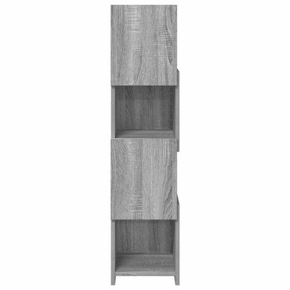 vidaXL Meuble d'angle Sonoma gris 25,5x25x102 cm Aggloméré