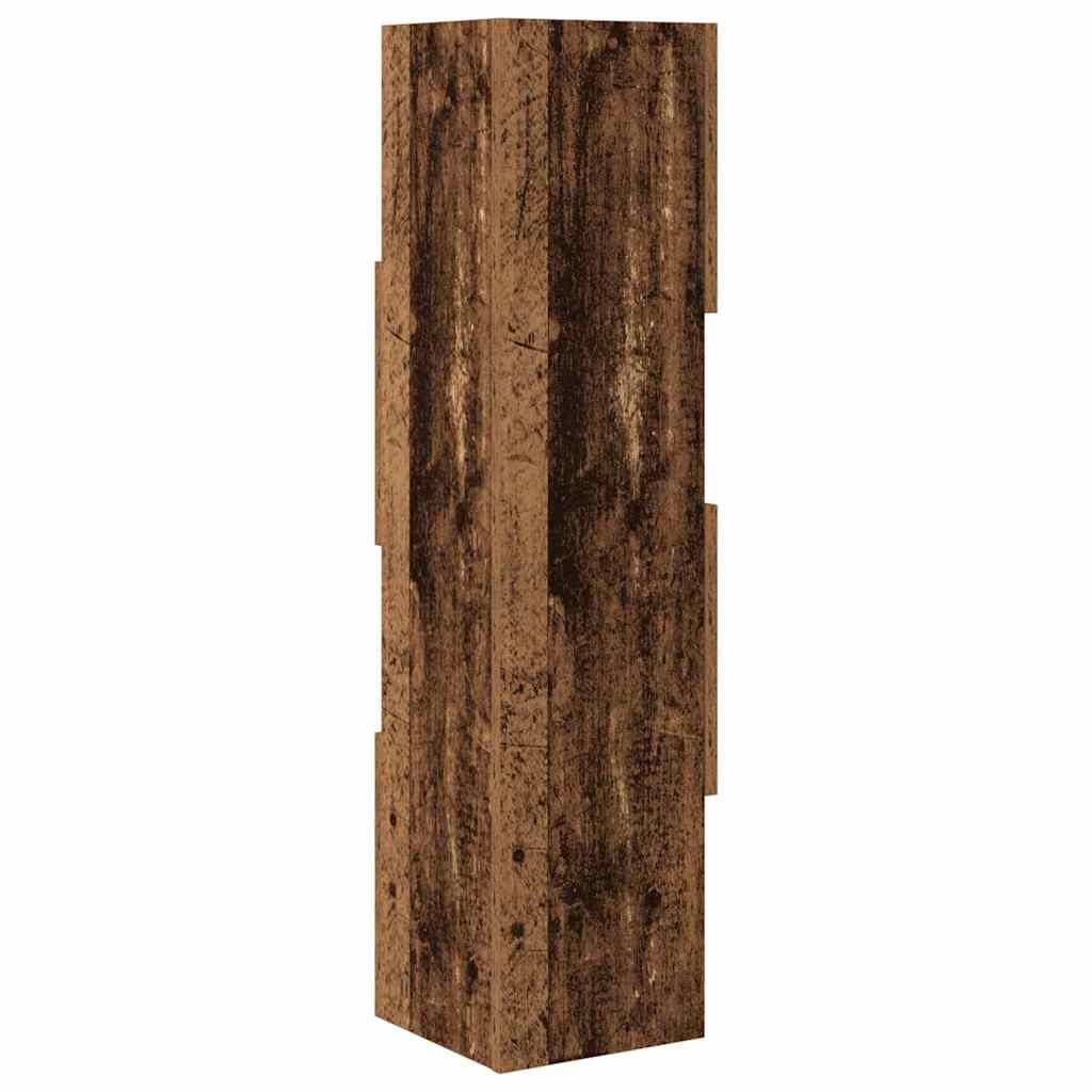 Eckschrank Altholz 25,5x25x102cm Holzwerkstoff