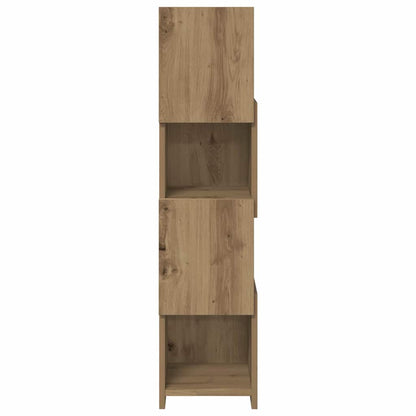 vidaXL Meuble d'angle chêne artisan 25,5x25x102 cm en bois d'ingénierie