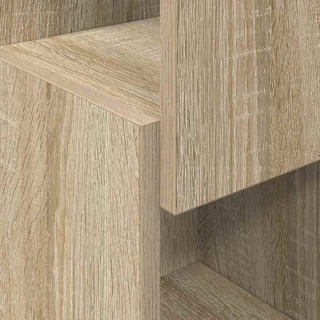 vidaXL Armoire d'angle Chêne Sonoma 25,5x25x80 cm Bois d'ingénierie