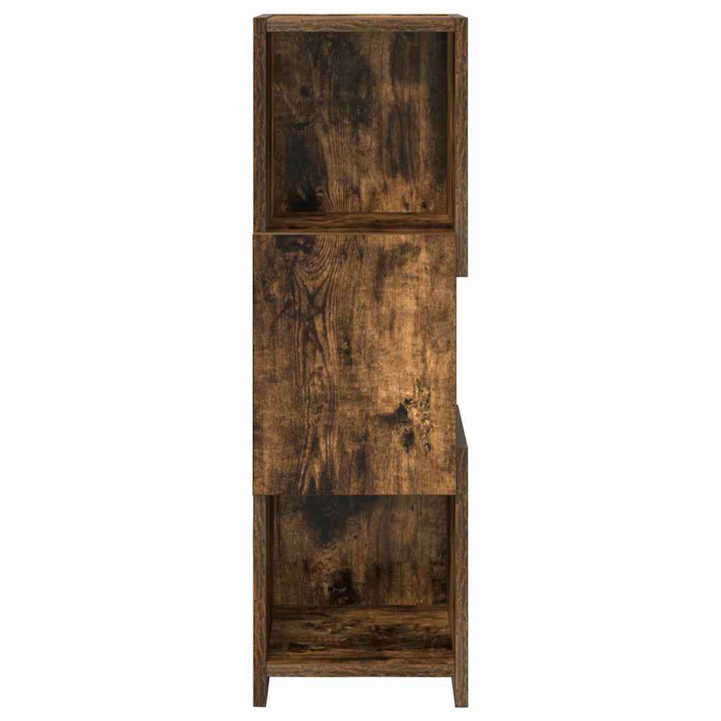 Eckschrank Geräucherte Eiche 25,5x25x80cm Holzwerkstoff