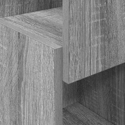 vidaXL Armoire d'angle Sonoma Gris 25,5x25x80cm Bois d'ingénierie